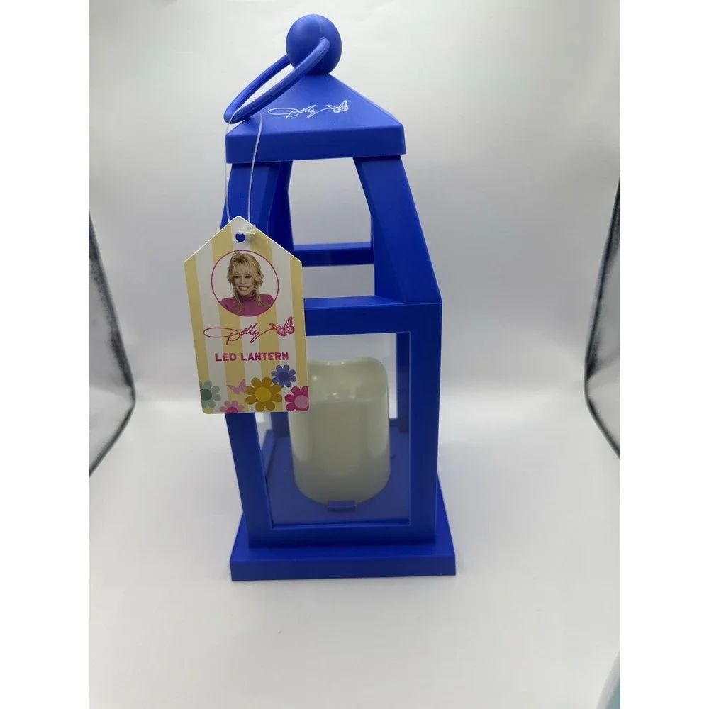 DG Dolly Parton Spring Home Kitchen Lot Brand New With Tags Blue Lantern Cup